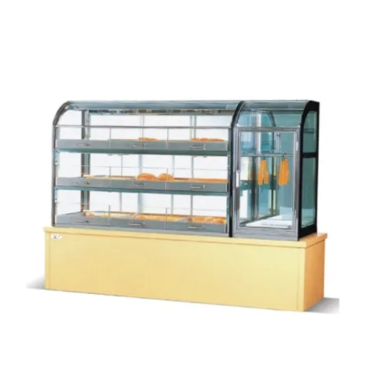 K188 Luxurious 3 Layers Combination Bakery Bread Display Showcase
