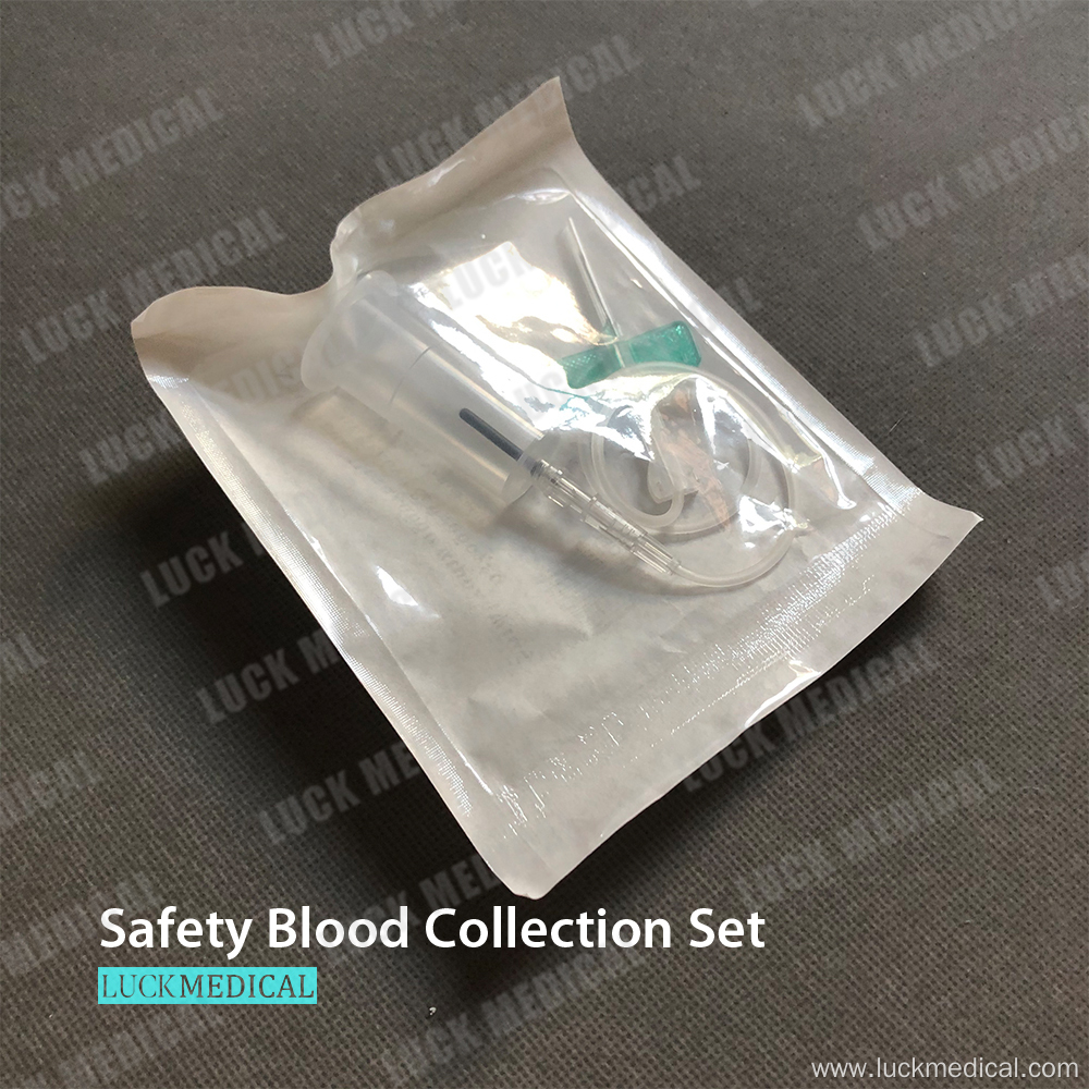 Safety Wing Needle for Blood Collection