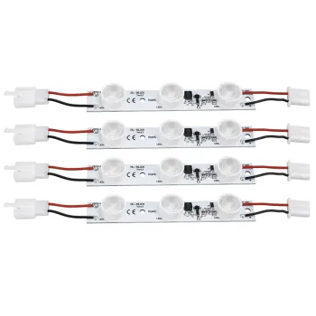 SMD 5050 LED Strip Light Aluminum LED Strip for Showcases, Glass Display, Cinema, Light Box - SL-BL031-040-S