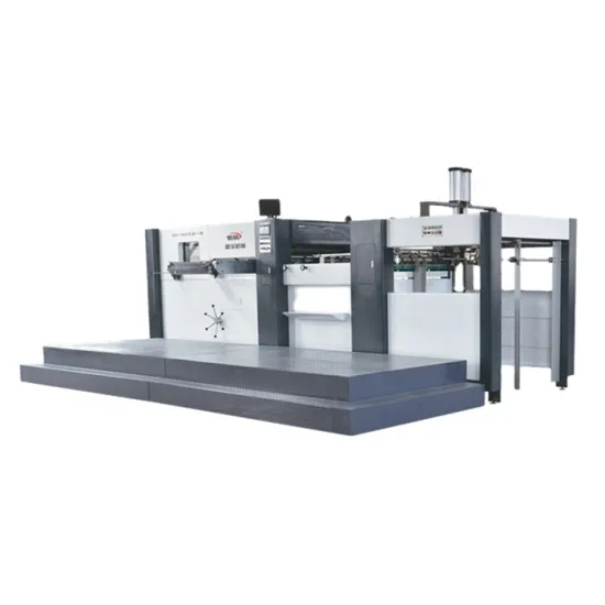 High Speed Corrugated/Carton Box Automatic Die Cutting & Creasing Machine with Stripping and Lead Edge Feeder - ZHENHUA MY