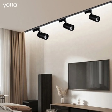 Dimmable LED COB Track Spot Light System - 8W to 35W for Clothing Stores