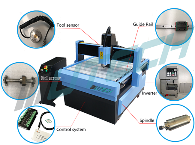 1 5kw Water Cooling Wood Cnc Engraving Router Machine