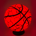 Illuminare il bagliore a led nella palla da basket scuro Amazon