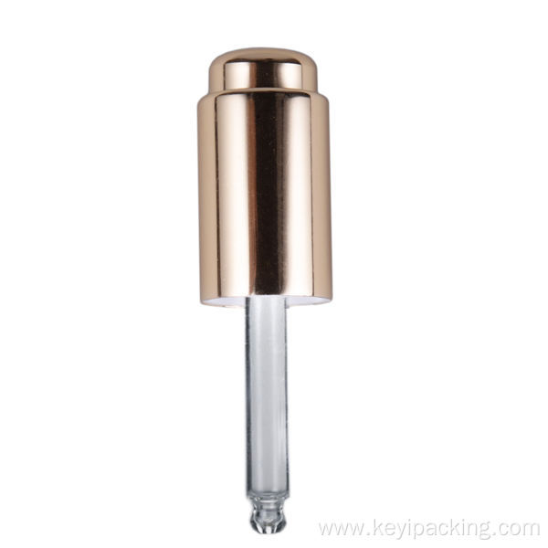 button aluminum dropper assembly glass pipette