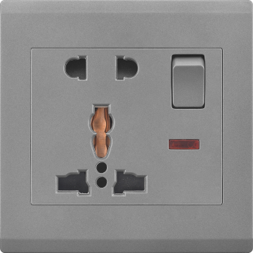 UK Electrical Sodel Switch Socket 5Pin