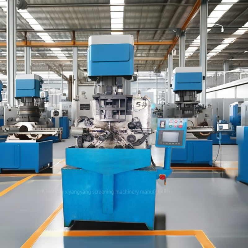 New Used Steel Screw Sleeve Winding Machine 1-Year 220V Industrial Core Components PLC Motor Bearing Manufacturing Plants