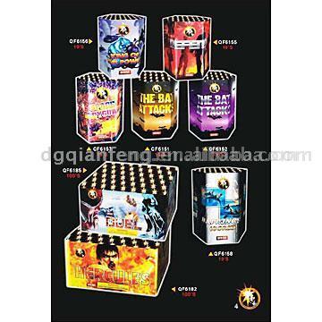 Firework Cakes-Counsumer Cakes