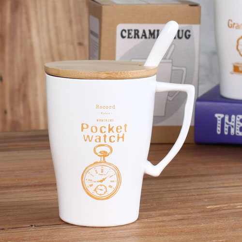 pocket watch coffee mug