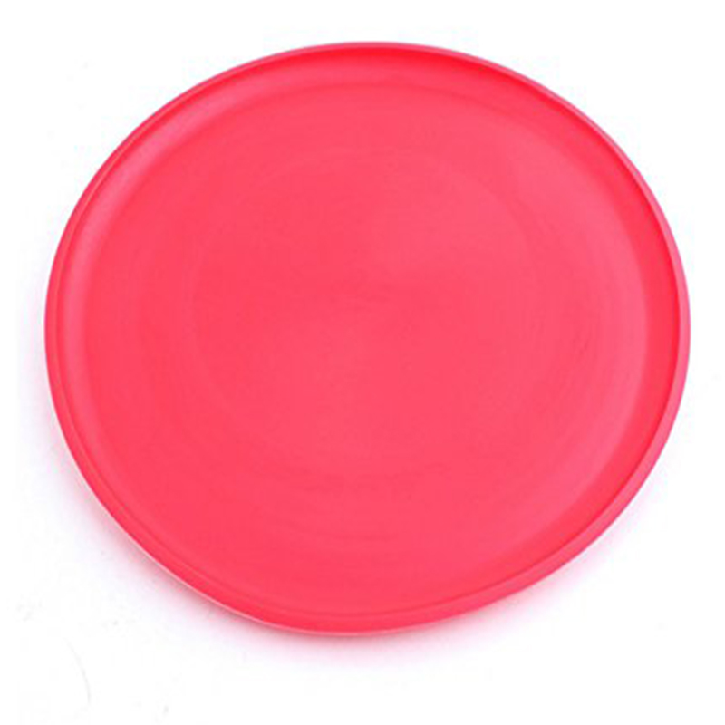 Jouer à l&#39;extérieur Jouer Silicone Frisbees Dog Tossing Toys