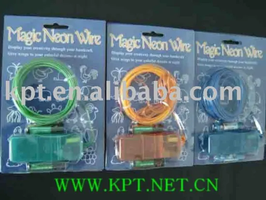 2meters el wire and 3v inverter packing