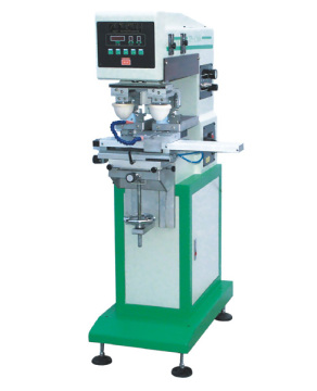 Pneumatic 2-Color Pad Printer with Shuttle (SP-150S2A, ink tray)