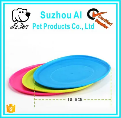 Pet Flying Disc Outdoor Large Training Fetch Toy Dog Frisbee