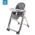 Chaise haute de salle à manger pour bébé durable avec coussin de siège