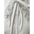 Girl's Long Sleeve Button Front Blouse