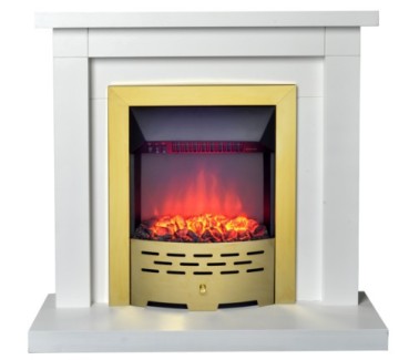 2015 New top quality electric fireplace insert with patented LED flame