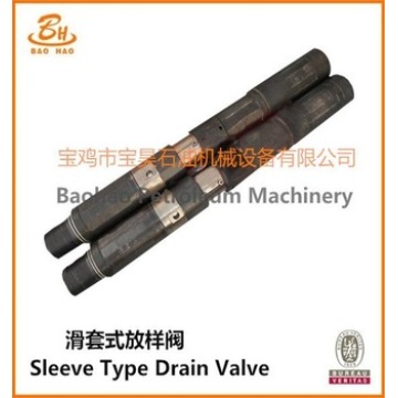 ท่อระบายน้ำชนิด Sleeve ของเครื่องมือทดสอบ Downhole