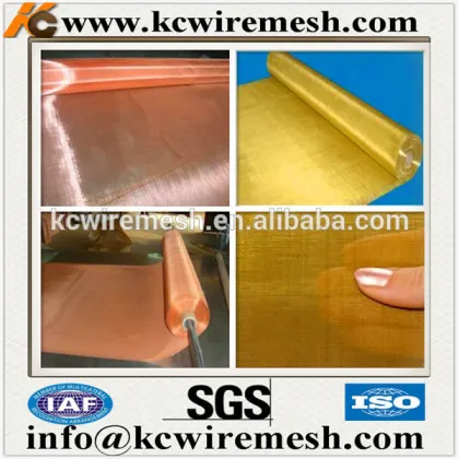 Brass wire mesh/red copper wire mesh/phosphor bronze wire mesh
