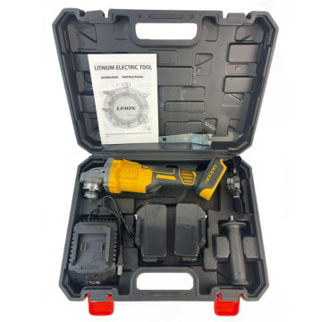 Smerigliatrice angolare cordless: utensile portatile di alta qualità per tagliare il legno e il metallo