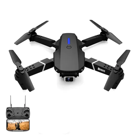 New Quadcopter E88 Pro: A High-Definition 4K & 1080P Camera Equipped WIFI FPV Drone with Foldable Design