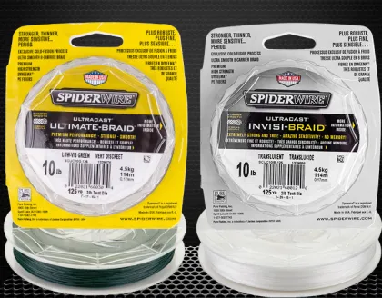 SpiderWire Braided Fishing Line - High Strength 114m