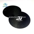 Custom Round Square Carbon Fiber Cup Coaster