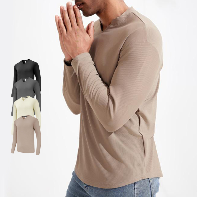 Mens Wicking Long sleeve Tee Shirt