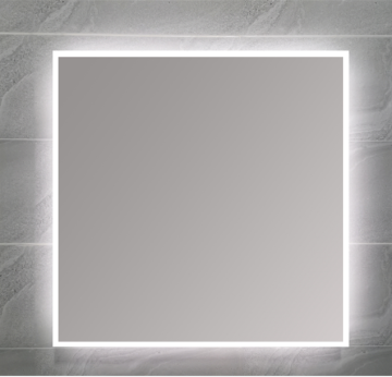 The Wall Mounted Acrylic Backlit LED Bathroom Mirror