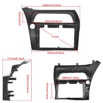 Anpassbares Rahmenkit für das Funkfest für Honda Civic 2006-2011