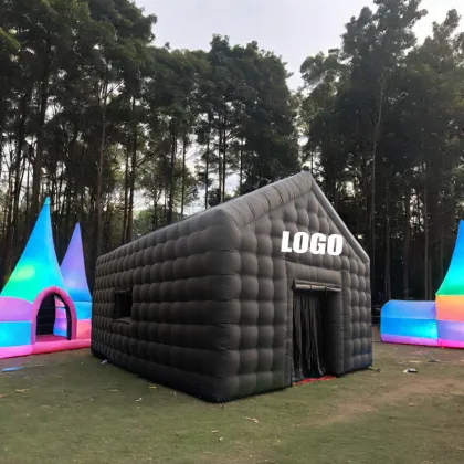 Inflatable Nightclub Tent with Disco Lights for Sale