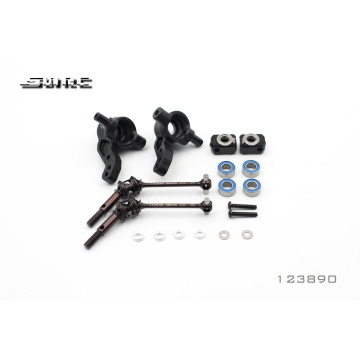 SN-RC 1:10 RCAccessorie 123890 STEERING WITH CVD UNIVERSAL JOINT(COMPLETE SET)