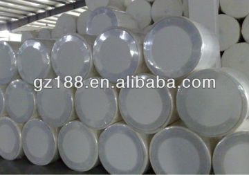 Plain, Parallel Lapping Spunlace Nonwoven Fabric 70%viscose and 30%polyester 30-80gsm