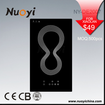 2 Buners of The Induction Cooker Model Instal Simple and Easy for Install