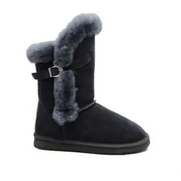 Women's Snow Boots With Flat Heels In Winter