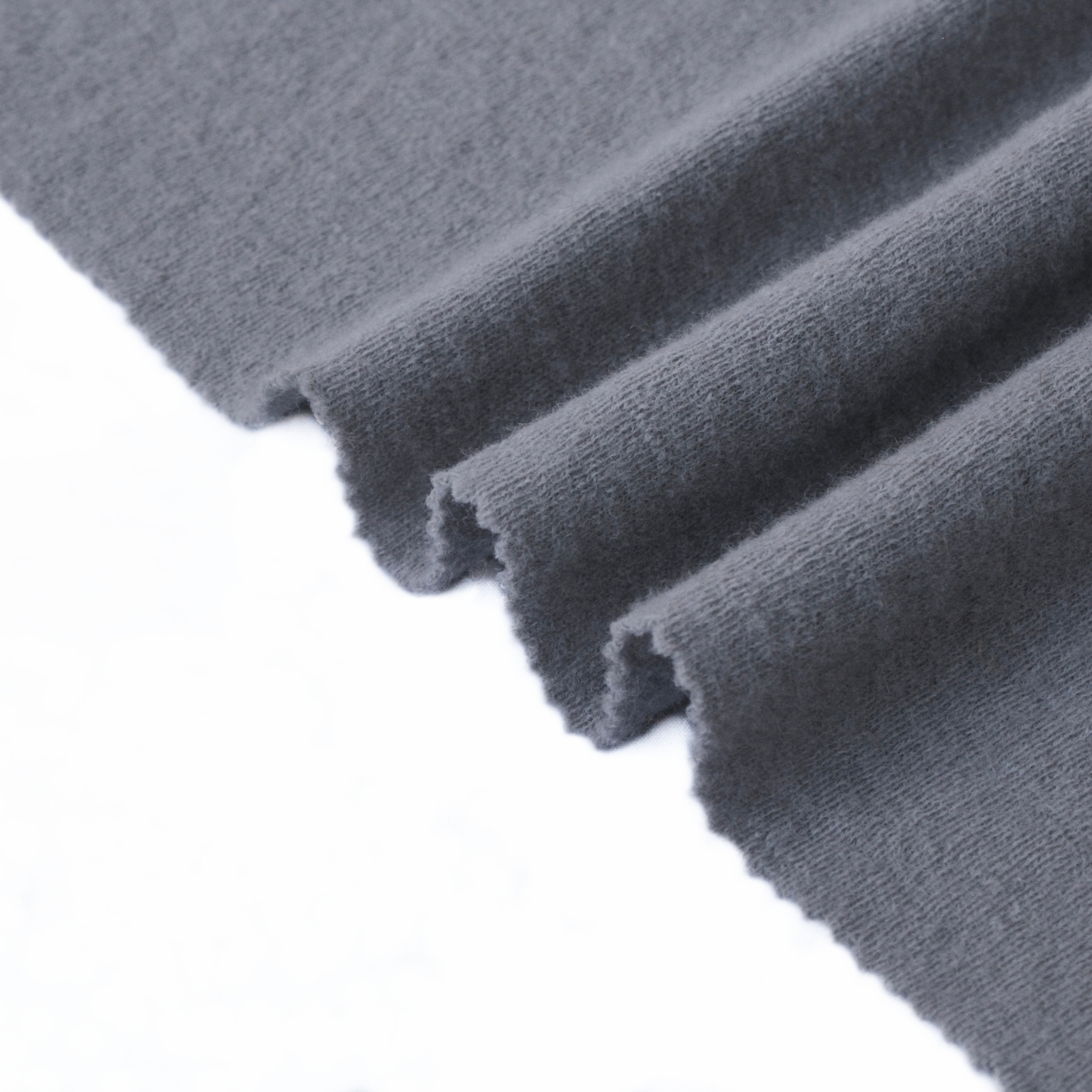 100% Kain Abu-abu Semen Rajut Wol Rebus