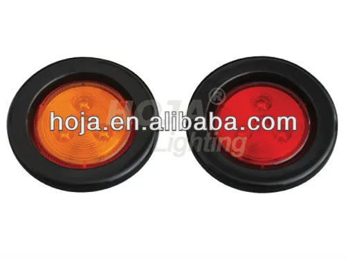 2 inch Round LED Side Marker Light led side marker lights trailer trucks