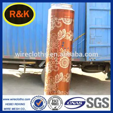 Printing Rotary Nickel Screen 165mesh