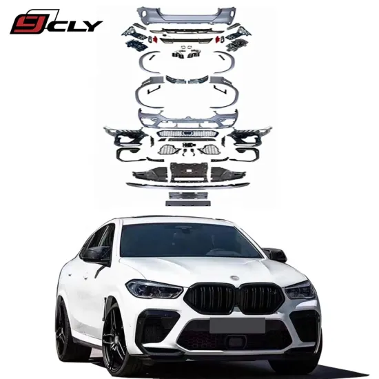 CLY G06 Bumper Kit for BMW X6 X6M 2019-2022 - Front, Rear, Fenders, Flares, Exhaust Pipes