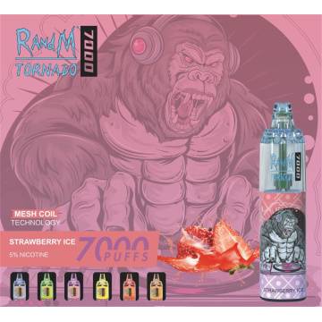 56 Flavors with the RandM Tornado 7000 Vape