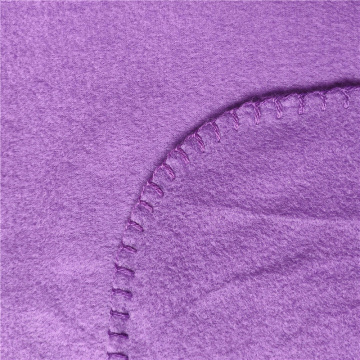Polyester Doppelseiten gebürstet gefärbt polar wirft Decke ab
