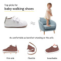 Lederen op blote voeten schoenen voor kinderen - brede teenbox (jongens en meisjes)