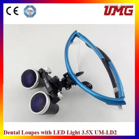 More Clarity Headband Dental Loupes with Power