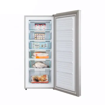 200L Household Drawer Ice Cream Defrost Single Door Vertical Freezer - Upright Freezer
