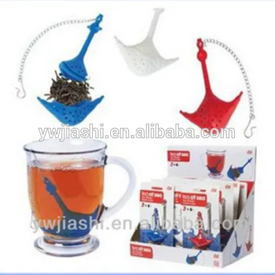Tea Strainer,Anchor Silicone Tea Strainer,Tea Infuser