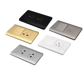 American Universal PC panele ukryte przełącznik ścienny z C &amp; punktów internetowych typu USB