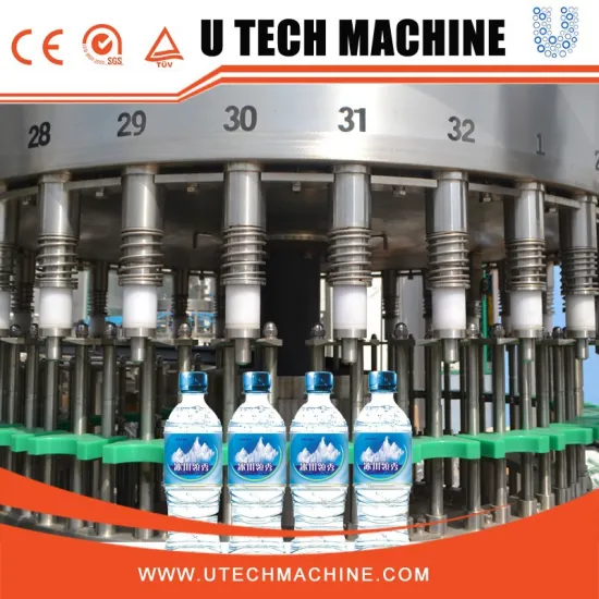 Rotary 3 in 1 Full Automatic Drinking Water Bottle Filling Machine (CGF32-32-10)