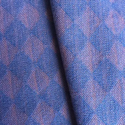 Tencel cotton rhombus Jacquard fabric