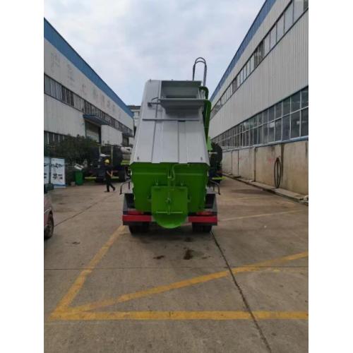 Q345 Box material 7CBM kitchen garbage truck