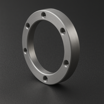 Алюминиевые детали с ЧПУ, уплотнительный фланец
