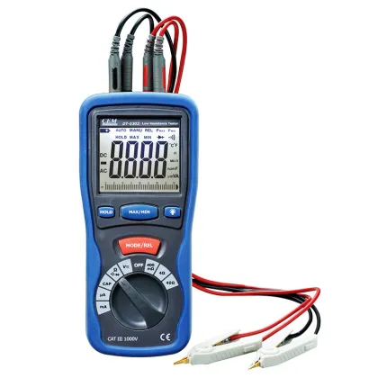 CEM DT-5300B Ground Resistance Meter & DT-5302 Portable Ground Resistance Tester