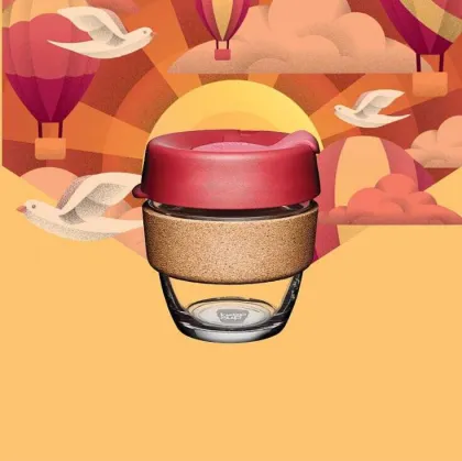 Top Seller Personalized Reusable coffee kep cup brew